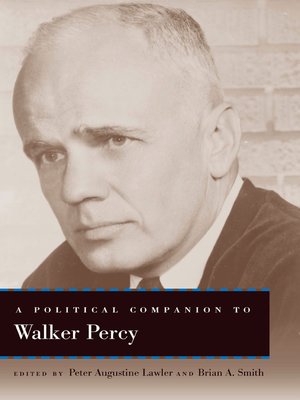 cover image of A Political Companion to Walker Percy